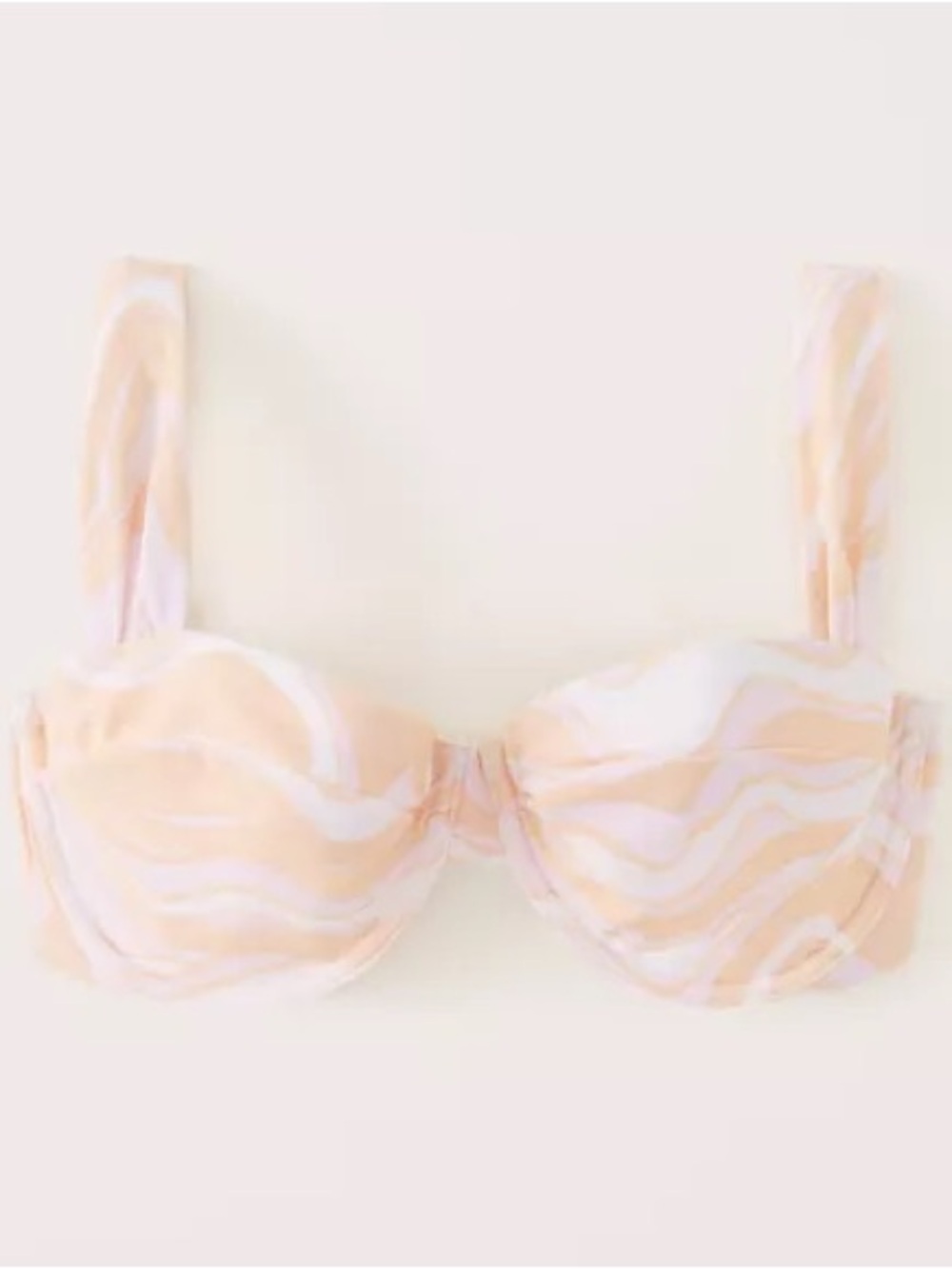 Abercrombie & Fitch underwire bikini top size L Curve love